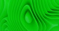 Abstract background using wavy crease pattern in green color