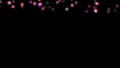 Abstract background with various multicolored hexagons. Big and small.