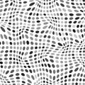 Abstract background. Vector illustration with squeezed circles on white.