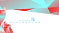 Abstract background vector triangle pattern with red and blue gradient colors Royalty Free Stock Photo