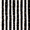 Abstract background with vertical lines and gold dots. vector. Royalty Free Stock Photo