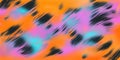 Abstract vibrant orange pink blue dynamic wave background Royalty Free Stock Photo