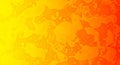 Abstract background with vibrant yellow and orange lava lamp effect texture pattern Royalty Free Stock Photo