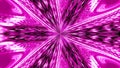 Abstract background with violete kaleidoscope