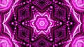 Abstract background with violete kaleidoscope