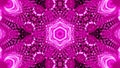 Abstract background with violete kaleidoscope