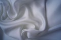 abstract background, a wallpaper, fabric waves, color gradient, silk, satin light Wedgewood white gradient Royalty Free Stock Photo