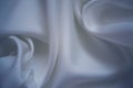abstract background, a wallpaper, fabric waves, color gradient, silk, satin light Wedgewood white gradient Royalty Free Stock Photo