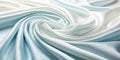 Abstract Background, Wallpaper, Fabric Waves, Color Gradient, Silk, Satin Light Wedgewood White Gradient Royalty Free Stock Photo