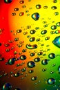 Abstract background of water drops Royalty Free Stock Photo