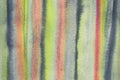 Abstract background, watercolor drawing, colorful vertical stripes Royalty Free Stock Photo