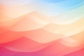 abstract background wave low polygon gradient multi color, Generated AI