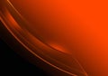Abstract background waves. Black and orange red abstract background for wallpaper oder business card Royalty Free Stock Photo