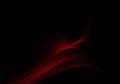 Abstract background waves. Black and red abstract background.