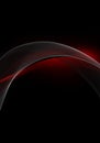 Abstract background waves. Black, red and grey abstract background for wallpaper oder business card Royalty Free Stock Photo