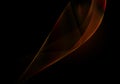 Abstract background waves. Black, red and orange abstract background for wallpaper or business card Royalty Free Stock Photo