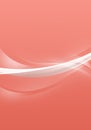 Abstract background waves. Coral and white abstract background Royalty Free Stock Photo