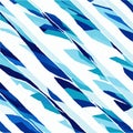 abstract background with wavy lines in blue and turquoise colors AI Generated Royalty Free Stock Photo