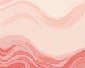 abstract background with wavy lines in pink and red Royalty Free Stock Photo