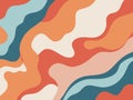 Abstract background with wavy lines. Royalty Free Stock Photo