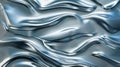 Abstract background with a wavy metallic texture