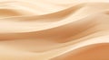 Abstract background with wavy textures resembling sandy dunes. Natural and neutral color, beige or sandy. Banner. Royalty Free Stock Photo