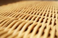 Abstract background of a wicker basket as a symbol of hand made wickerwork