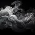 Abstract background with wispy smoke design Royalty Free Stock Photo