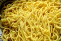 Abstract Background Yellow Homemade Noodles