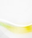 Abstract Background - Yellow shiny blurred wave