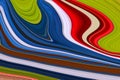 Abstract backgrounds of many colors and curves