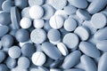 Monochrome tablets  background Royalty Free Stock Photo