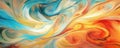 Abstract backgrounds in pastel colors. An oasis of peace. Painting for background, card, invitation, wallpaper, wall art