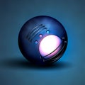 Abstract ball technology. Vector Royalty Free Stock Photo