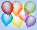 Abstract ballons Royalty Free Stock Photo