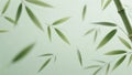 Abstract Bamboo Leaves Background Royalty Free Stock Photo