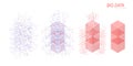 Abstract banner analysis of Information. Royalty Free Stock Photo