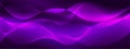 Vector Abstract Smooth Waves and Lines Pattern in Dark Purple and Pink Gradient Background Banner Royalty Free Stock Photo