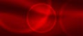 Vector Glowing Circles in Red Background Banner