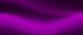 Vector Technological Diagonal Lines and Dots Mesh in Shining Purple Background Banner Royalty Free Stock Photo