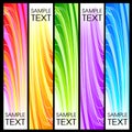 Abstract banner backgrounds