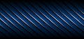 Abstract banner design stripes geometric diagonal lines dark blue color background with light effect. Technology concept Royalty Free Stock Photo