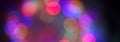 Abstract Blurred Bokeh Colored Lights Background Royalty Free Stock Photo