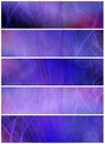 Abstract Banners or Headers Royalty Free Stock Photo