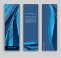 Abstract Banners. Vector Eps10 Backgrounds. Royalty Free Stock Photo