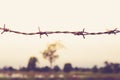 Abstract barbed wire