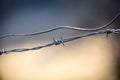 Abstract barbed wire Royalty Free Stock Photo