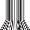 Abstract barcode background