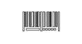 Abstract Barcode Illustration Royalty Free Stock Photo