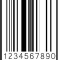 Abstract barcode strip